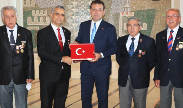 Gazilerden İmamoğlu’na “müdürlük” teşekkürü