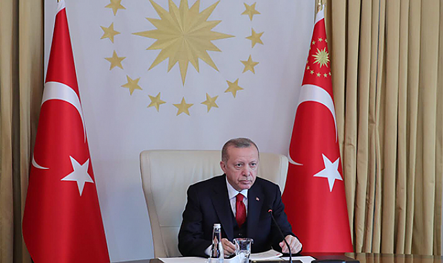 Cumhurbaşkanı Erdoğan, İsrail Cumhurbaşkanı Herzog ile görüştü