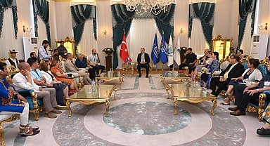 Başkan Aktaş, Altın Karagöz ekiplerini ağırladı