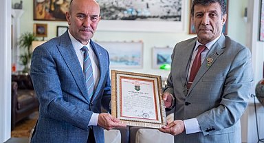 Başkan Soyer’e teşekkür ziyareti