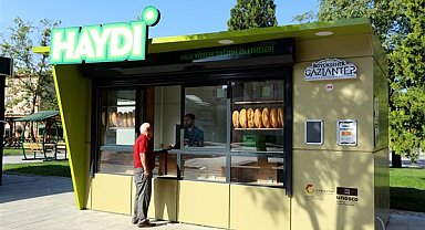 HAYDİ ekmek büfelerinde satış başladı