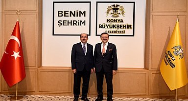 TOBB Başkanı Hisarcıklıoğlu Başkan Altay’ı ziyaret etti