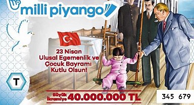 23 Nisan'da büyük ikramiye 40 milyon TL!