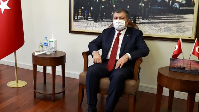 ABD Büyükelçisi'nin sözleri hatırlatılınca Bakan Koca'nın sinirden göz altları kızardı