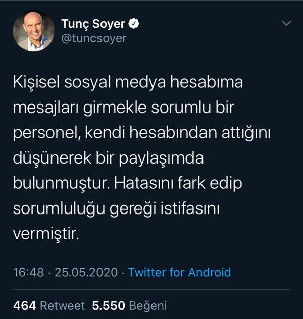 Ak Partili Dağ'dan, Tunç Soyer'e 'troll hesap' eleştirisi (2)