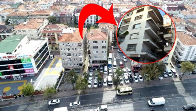 Avcılar'da 1 yıl önce mühürlenen eğik binanın yıktırılmaması mahalleliyi korkutuyor