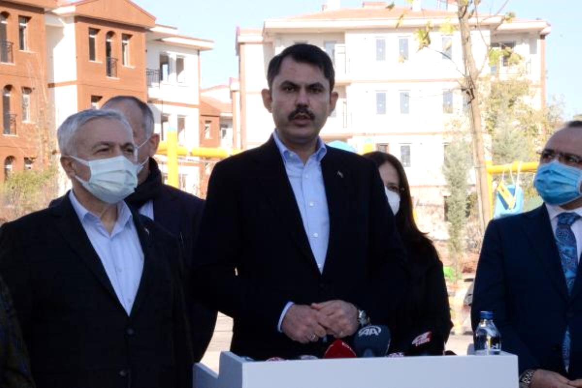 Bakan Kurum: "Elazığ'da 19 bin 500 konuttan 2 bin 500'ünü tamamladık"