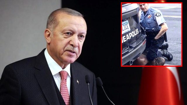Cumhurbaşkanı Erdoğan'dan, polisin boğarak öldürdüğü ABD'li siyahi hakkında ilk yorum: İnsanlık dışı zihniyet