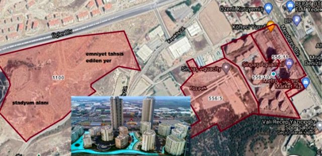 Denizli'ye yapılacak yeni Stadyum şimdiden bölgede heyecan yarattı
