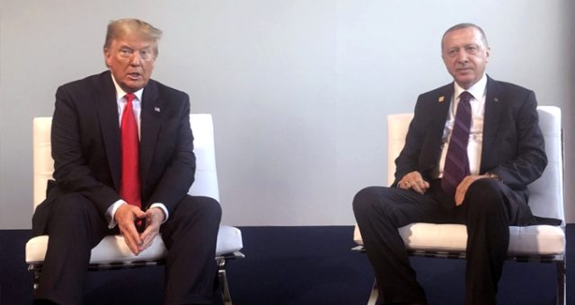 Erdoğan ve Trump NATO Liderler Zirvesi'nde bir araya geldi