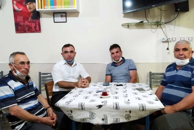 Maden işçileri Kozan'daki yangın mağdurlarını unutmadı