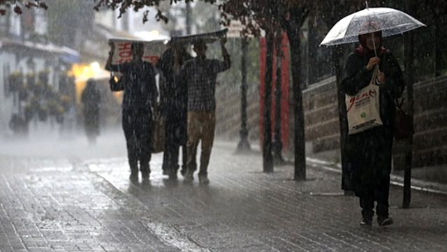 Meteoroloji 5 ilimizi sarı kod ile uyardı! Sağanak yağış etkili olacak