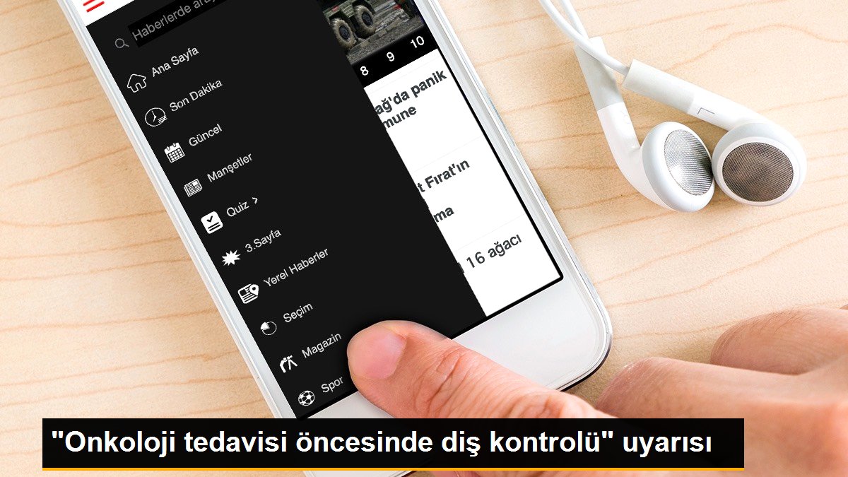 "Onkoloji tedavisi öncesinde diş kontrolü" uyarısı