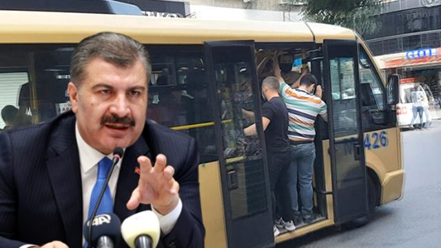Sağlık Bakanı Koca'dan minibüs kooperatiflerine çağrı: Söz istiyoruz, dolmuşlar fazla yolcu almayacak