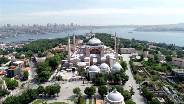 Son Dakika: ABD'den tartışma yaratacak Ayasofya çıkışı: Müze olarak kalsın