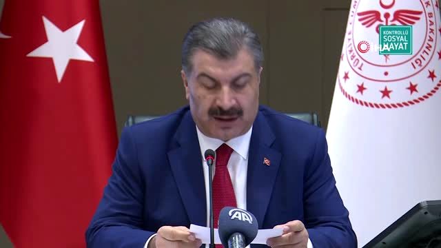 Son dakika haber: Sağlık Bakanı Fahrettin Koca: "6 ayı geride kalan salgın insanlığın gündemindeki ciddiyetini...