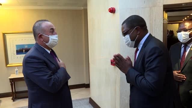 Son dakika haberi | Çavuşoğlu, Zambiya Dışişleri Bakanı Malanji ile bir araya geldi