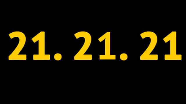 Sosyal medyada, 21'inci yüzyılın 21'inci yılı için binlerce paylaşım yapıldı