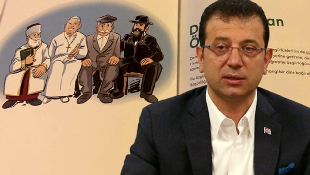 Tartışma yaratan görsel sonrası Türkmen Alevi Bektaşi Vakfı'ndan İmamoğlu'na suç duyurusu