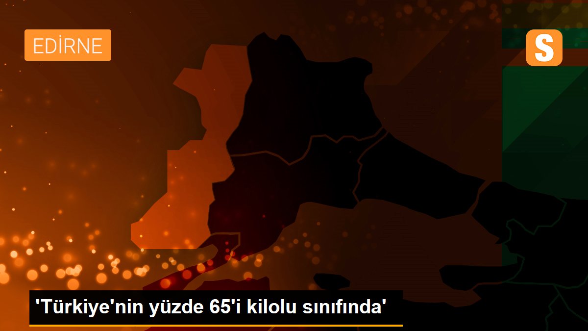 'Türkiye'nin yüzde 65'i kilolu sınıfında'