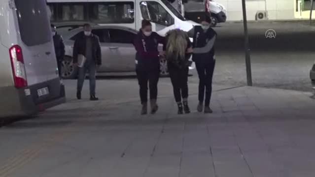 Uyuşturucu kullanırken çekilen görüntülerde Ümitcan Uygun'un yanında bulunan kadın Ankara emniyetine getirildi