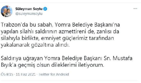 Yomra Belediye Başkanı Bıyık'a silahlı saldırı (3)