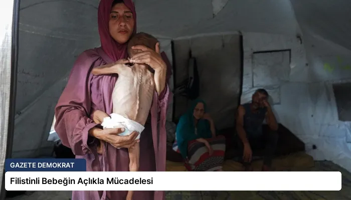 Filistinli Bebeğin Açlıkla Mücadelesi