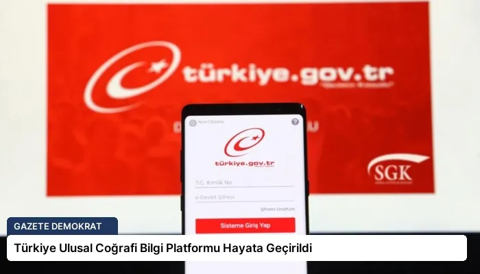 Türkiye Ulusal Coğrafi Bilgi Platformu Hayata Geçirildi