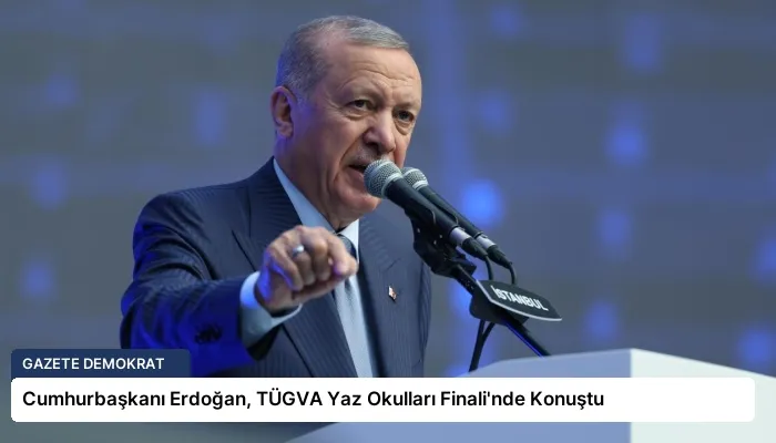 Cumhurbaşkanı Erdoğan, TÜGVA Yaz Okulları Finali’nde Konuştu