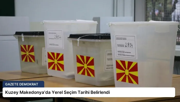 Kuzey Makedonya’da Yerel Seçim Tarihi Belirlendi