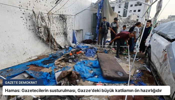Hamas: Gazetecilerin susturulması, Gazze’deki büyük katliamın ön hazırlığıdır