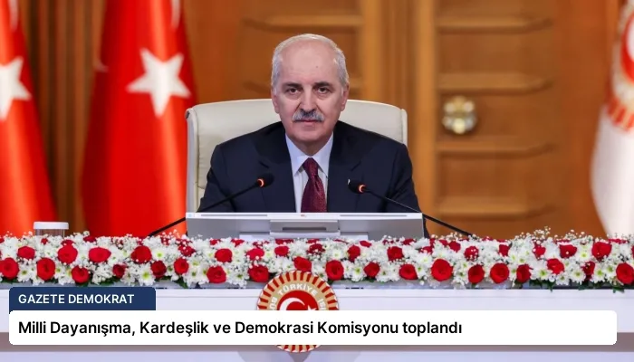 Milli Dayanışma, Kardeşlik ve Demokrasi Komisyonu toplandı
