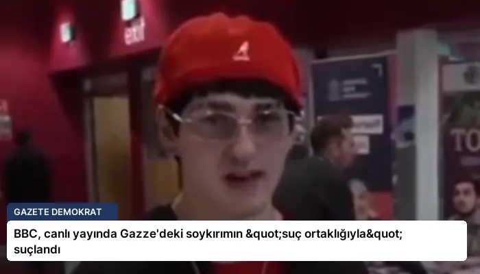 BBC, canlı yayında Gazze’deki soykırımın "suç ortaklığıyla" suçlandı