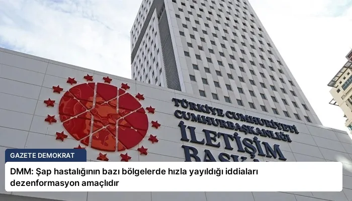 DMM: Şap hastalığının bazı bölgelerde hızla yayıldığı iddiaları dezenformasyon amaçlıdır
