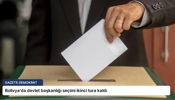 Bolivya’da devlet başkanlığı seçimi ikinci tura kaldı