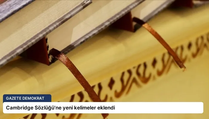 Cambridge Sözlüğü’ne yeni kelimeler eklendi