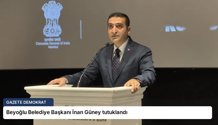 Beyoğlu Belediye Başkanı İnan Güney tutuklandı