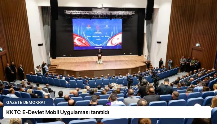 KKTC E-Devlet Mobil Uygulaması tanıtıldı
