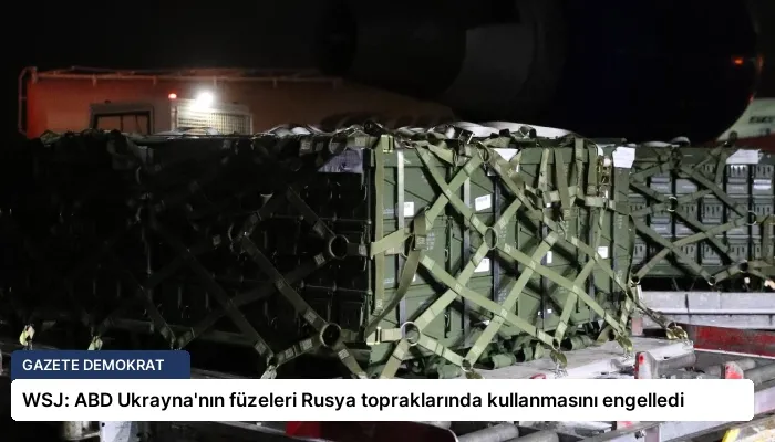 WSJ: ABD Ukrayna’nın füzeleri Rusya topraklarında kullanmasını engelledi