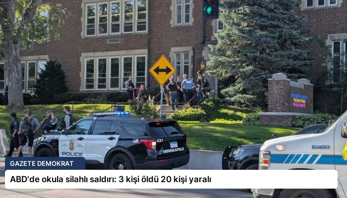 ABD’de okula silahlı saldırı: 3 kişi öldü 20 kişi yaralı