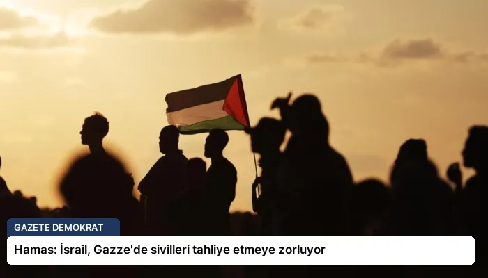 Hamas: İsrail, Gazze’de sivilleri tahliye etmeye zorluyor