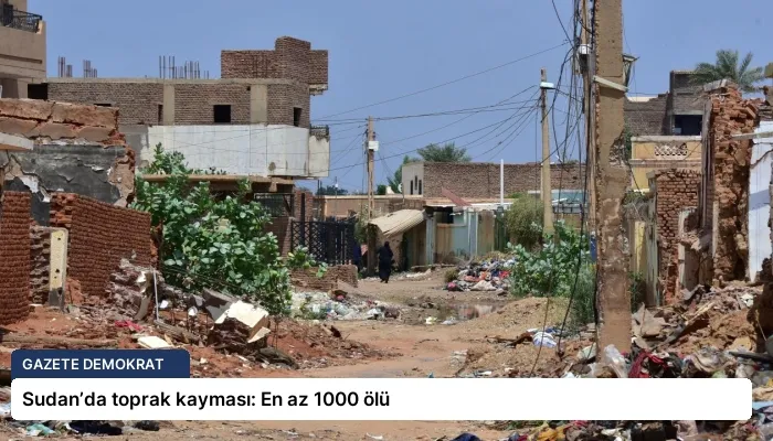 Sudan’da toprak kayması: En az 1000 ölü