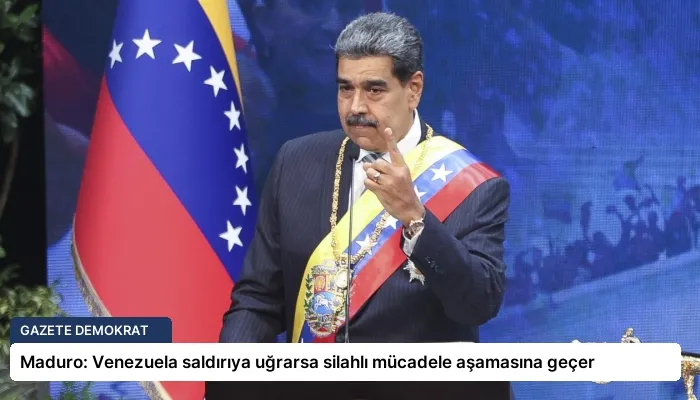 Maduro: Venezuela saldırıya uğrarsa silahlı mücadele aşamasına geçer