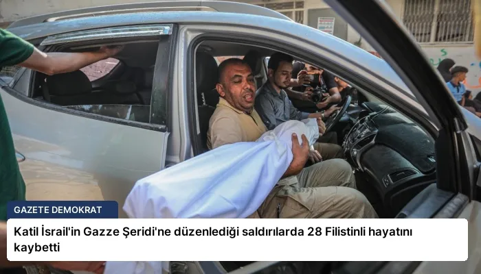Katil İsrail’in Gazze Şeridi’ne düzenlediği saldırılarda 28 Filistinli hayatını kaybetti
