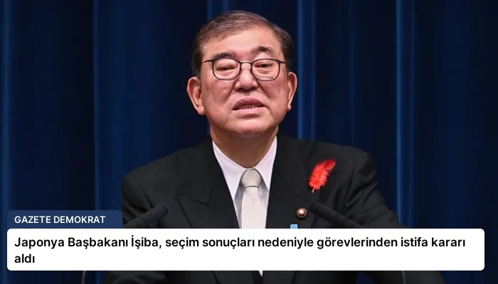 Japonya Başbakanı İşiba, seçim sonuçları nedeniyle görevlerinden istifa kararı aldı