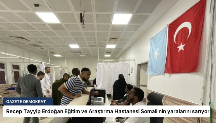 Recep Tayyip Erdoğan Eğitim ve Araştırma Hastanesi Somali’nin yaralarını sarıyor