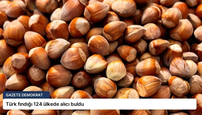 Türk fındığı 124 ülkede alıcı buldu