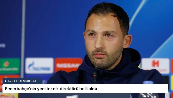 Fenerbahçe’nin yeni teknik direktörü belli oldu