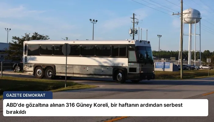 ABD’de gözaltına alınan 316 Güney Koreli, bir haftanın ardından serbest bırakıldı