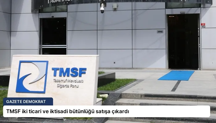 TMSF iki ticari ve iktisadi bütünlüğü satışa çıkardı